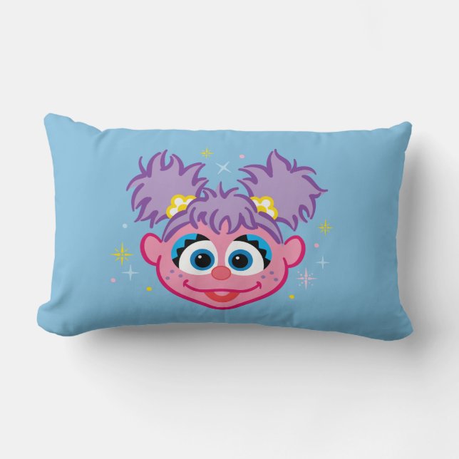 Coussin Rectangle Abby Smiling Face (Recto)