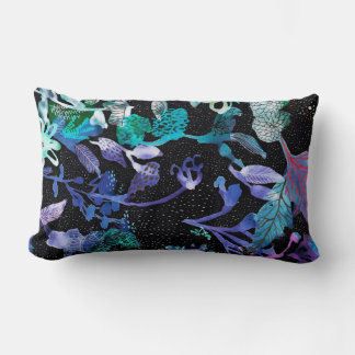 Coussin Rectangle Abstrait botanique