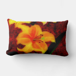 Coussin Rectangle Abstrait Lilly Throw PIlow