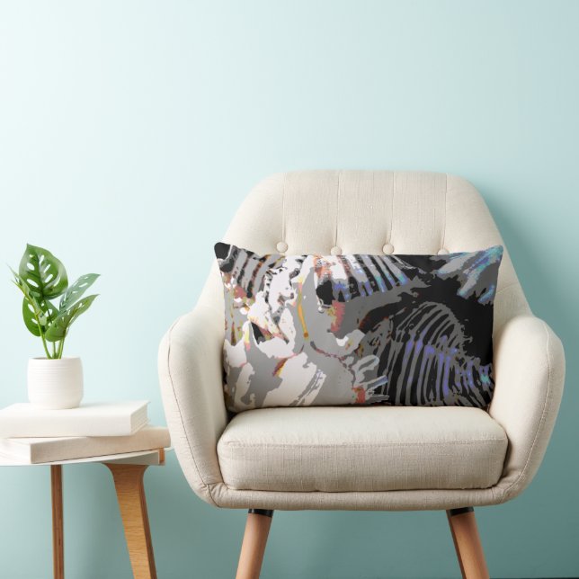 Coussin Rectangle Abstrait Sea Shell (Chaise)