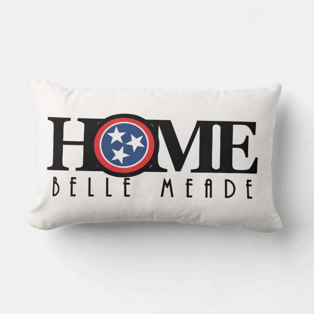 Coussin Rectangle ACCUEIL Belle Meade (Recto)