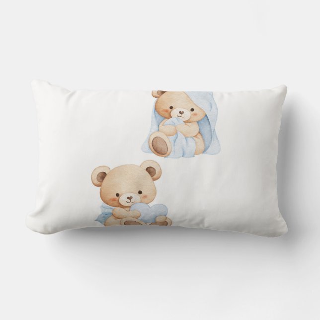 Coussin Rectangle Adorable Cute Cushion – Sweet & Cozy Design (Recto)