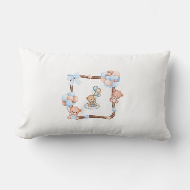 Coussin Rectangle Adorable Cute Cushion – Sweet & Cozy Design (Recto)