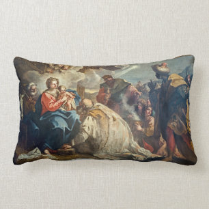 Coussin Rectangle Adoration de la Vierge Marie de Jésus