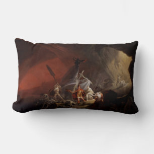 Coussin Rectangle Aeneas et Sibyl Old Masters Reproduction