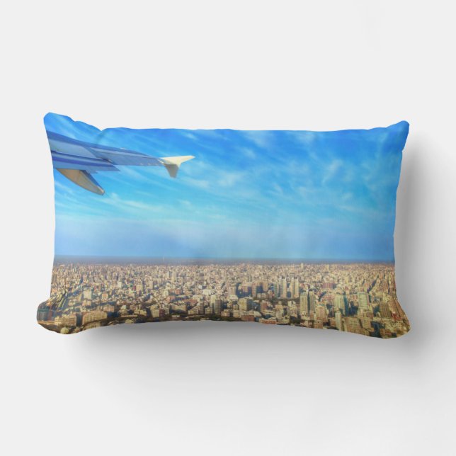 Coussin Rectangle Aéroport de City Jorge Newbery AEP (Recto)