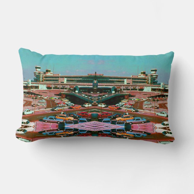 Coussin Rectangle Aéroport de Tegel de Berlin (Recto)