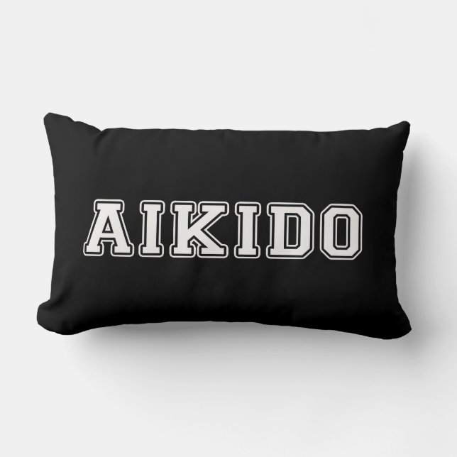 Coussin Rectangle Aikido (Recto)