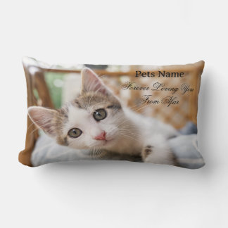 Coussin Rectangle Ajouter Des Animaux De Compagnie Nom Photo Forever