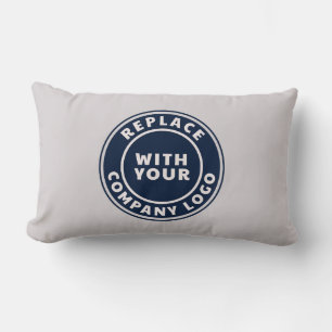 Coussin Rectangle Ajouter un logo d'entreprise personnalisé