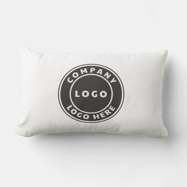 Coussin Rectangle Ajoutez Votre Logo d'Entreprise Showroom Minimalis (Recto)