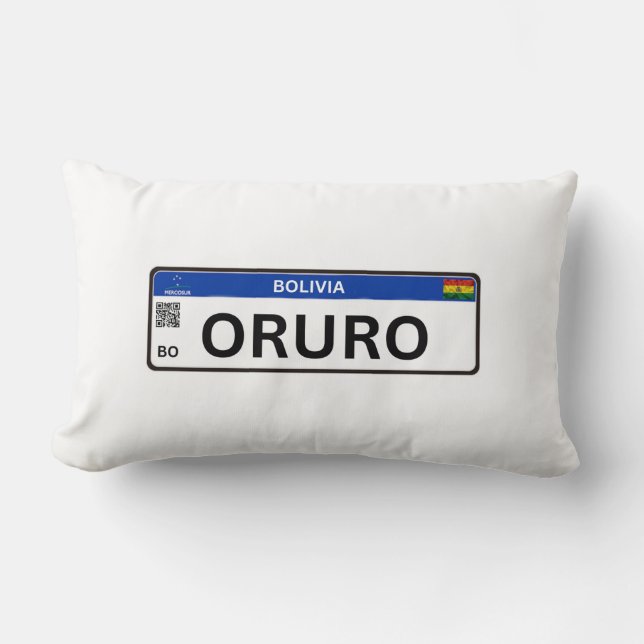 Coussin Rectangle Almohada Oruro Mercosur (Recto)