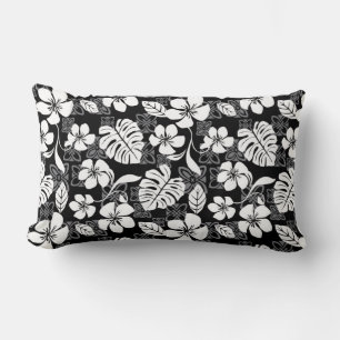 COUSSIN RECTANGLE ALOHA VENDREDI (NOIR)