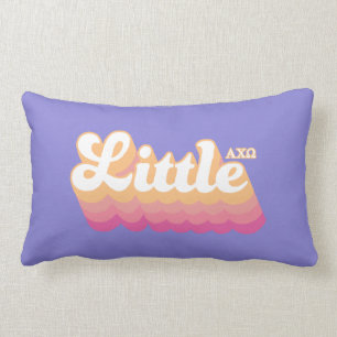 Coussin Rectangle Alpha Chi Omega  Petit