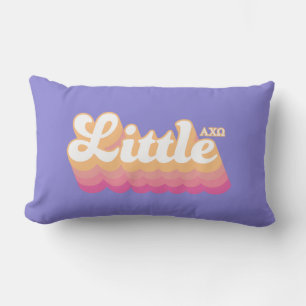 Coussin Rectangle Alpha Chi Omega Petite soeur