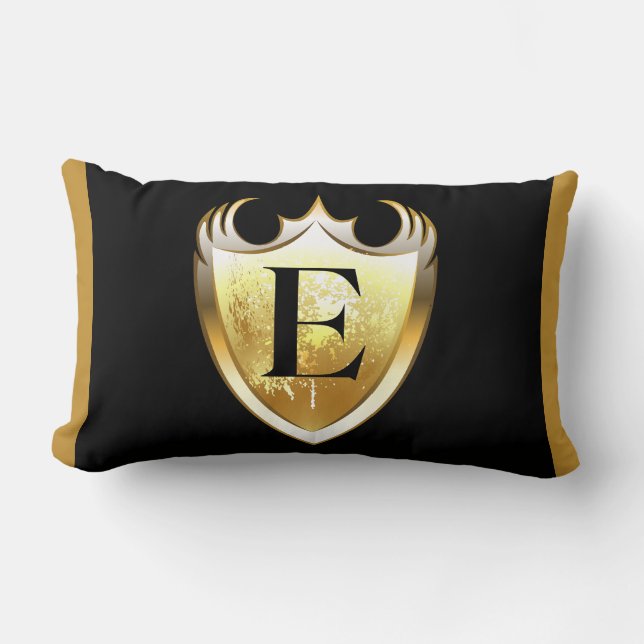 Coussin Rectangle Alphabet majuscule E (Recto)