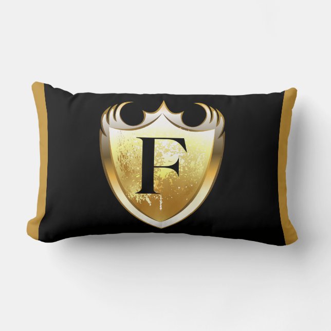 Coussin Rectangle Alphabet majuscule lettre F (Recto)