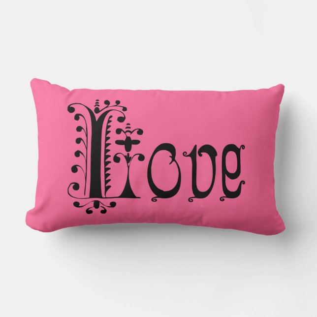 COUSSIN RECTANGLE AMOUR (Recto)