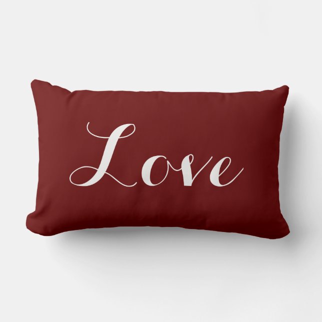 Coussin Rectangle Amour (Recto)
