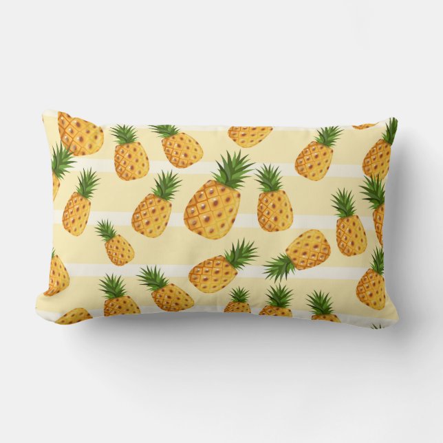 Coussin Rectangle Ananas (Recto)