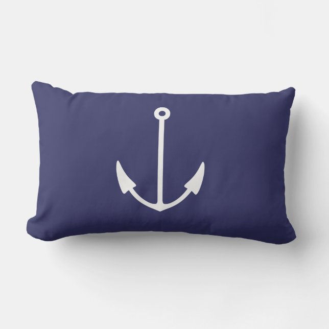 Coussin Rectangle Ancre (Recto)
