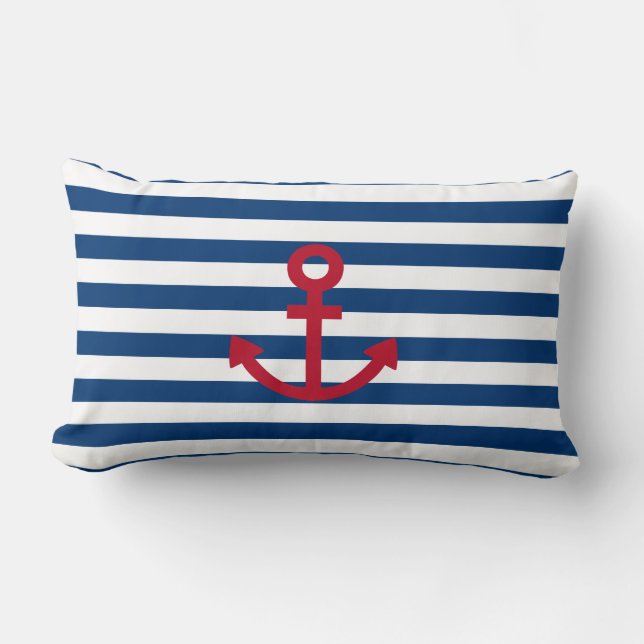 Coussin Rectangle Ancre (Recto)