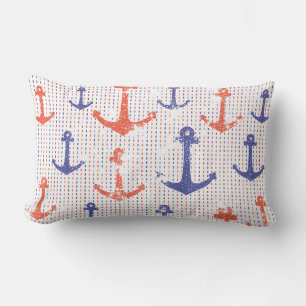 Coussin Rectangle Ancrées Americana Côtière