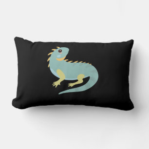 Coussin Rectangle Animal Iguana - Cadeau Iguana