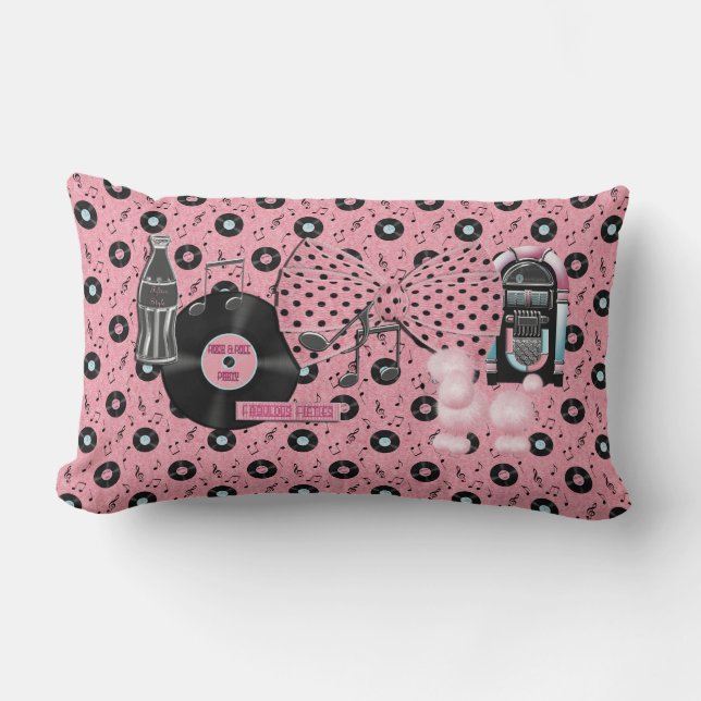 Coussin Rectangle Années '50 ouvrières (Recto)