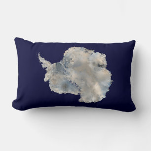 Coussin Rectangle Antarctique (NASA Blue Marble Imagery)
