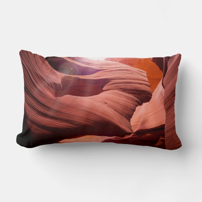 Coussin Rectangle Antelope Canyon | Zazzle_Growshop. (Recto)