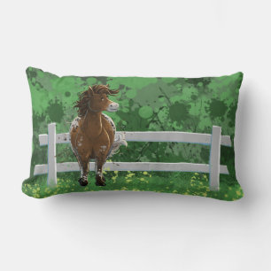 Coussin Rectangle Appaloosa Pony