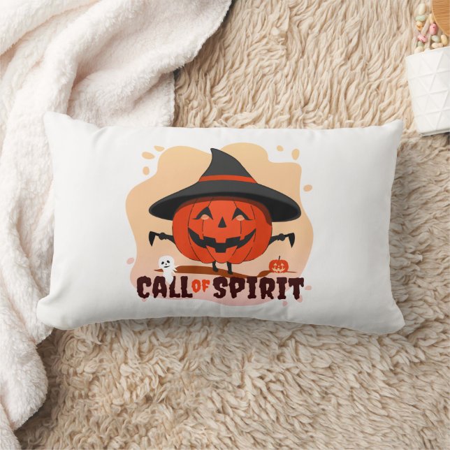 Coussin Rectangle Appel de l'Esprit d'Halloween (Couverture)