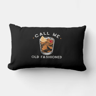 Coussin Rectangle Appelez-moi Whiskey Boire Cocktail