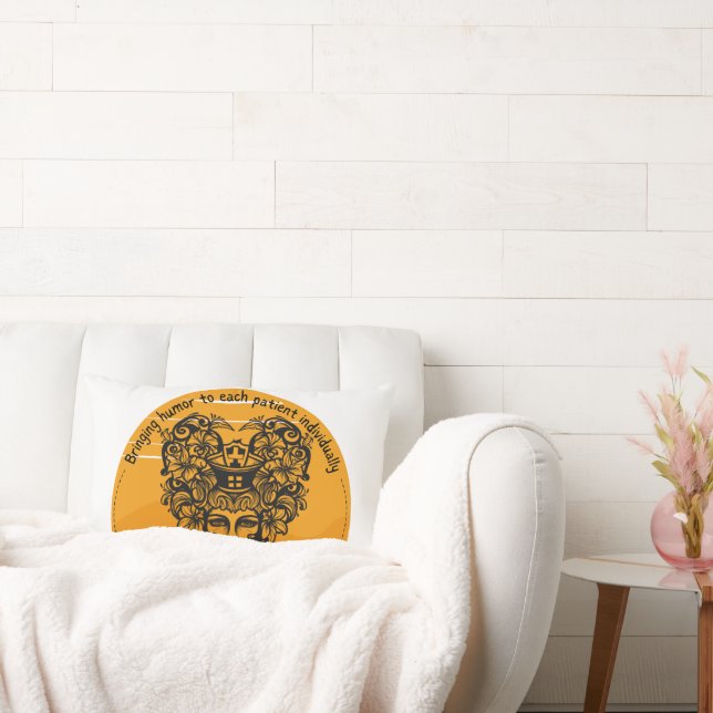 Coussin Rectangle Apporter l'humour à chaque patient individuellemen (Canapé)