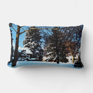 Coussin Rectangle Après la tempête de neige