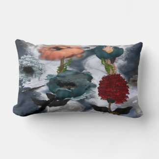 Coussin Rectangle Aquarelle Abstraite