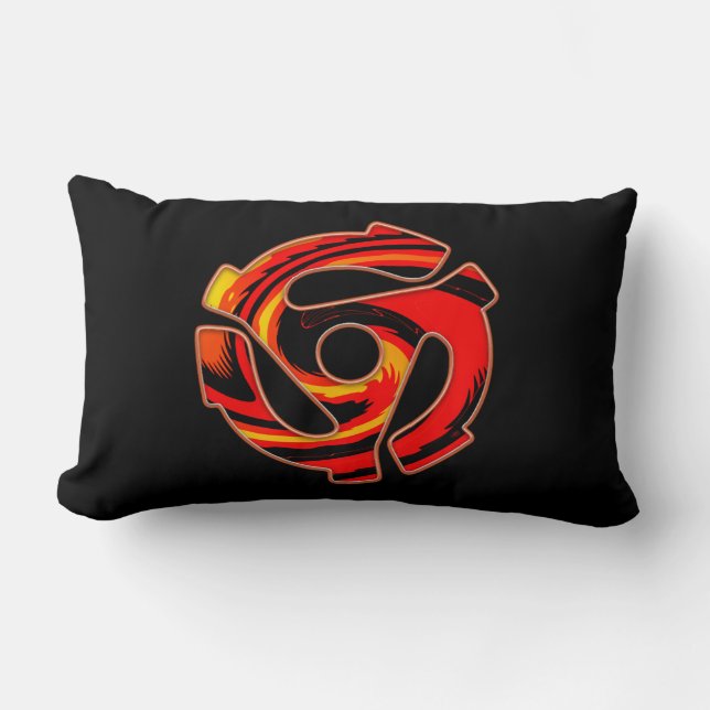 Coussin Rectangle Araignée à 45 tr/min (Recto)