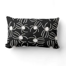 Araignée Déplaisante noire et blanche