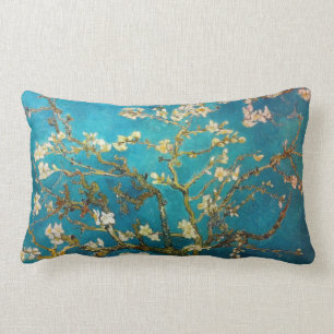 Coussin Rectangle Arbre d'amande de floraison de Van Gogh de