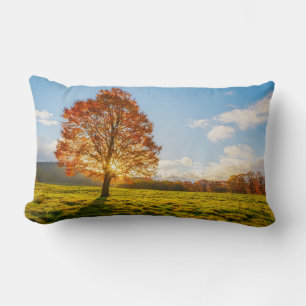 Coussin Rectangle Arbre en feu