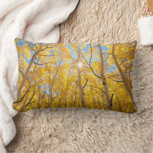 Coussin Rectangle Arbres trembles Montagnes de Sierra Nevada, Cali