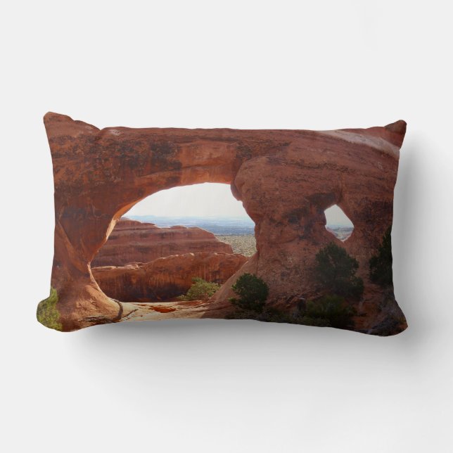 Coussin Rectangle Arche de partition au Parc national des Arches (Recto)