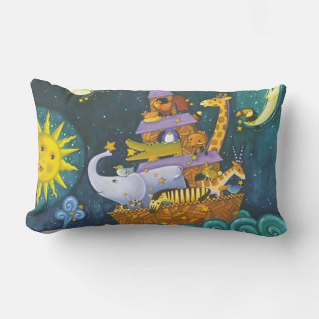 Coussin Rectangle Arche la nuit (Recto)