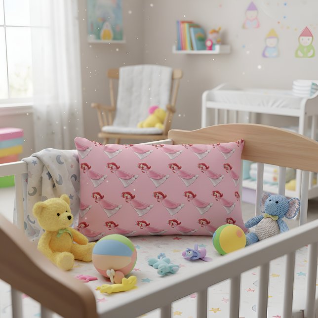 Coussin Rectangle Ariel Throw Pillow (Créateur téléchargé)