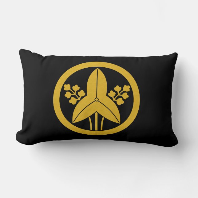 Coussin Rectangle Arrowhead debout en cercle (Recto)