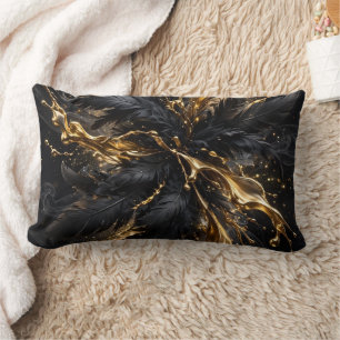 Coussin Rectangle Art de Luxe Glamour Sombre