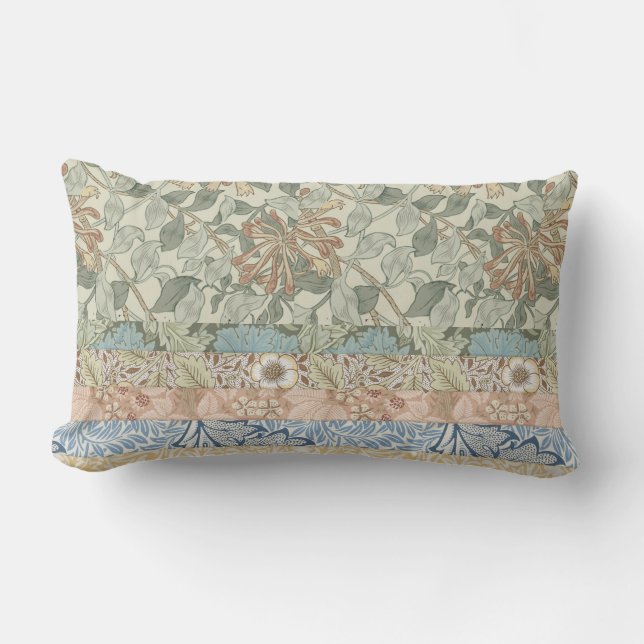 Coussin Rectangle Art décoratif William Morris Nouveau Fonds d'écran (Recto)