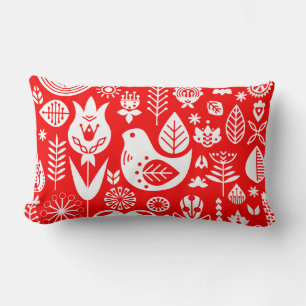 Coussin Rectangle Art Motif nordique scandinave