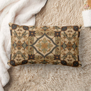 Coussin Rectangle Arts & Crafts Artisanat Vintage, style Mission 